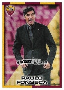 Cromo Paulo Fonseca (Il Mister) - Calciatori 2020-2021 - Panini