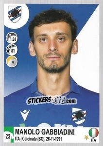 Sticker Manolo Gabbiadini