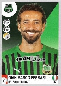 Figurina Gian Marco Ferrari - Calciatori 2020-2021 - Panini