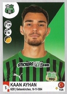 Cromo Kaan Ayhan - Calciatori 2020-2021 - Panini