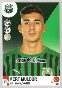 Cromo Mert Müldür - Calciatori 2020-2021 - Panini