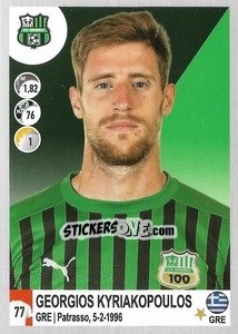 Figurina Georgios Kyriakopoulos - Calciatori 2020-2021 - Panini