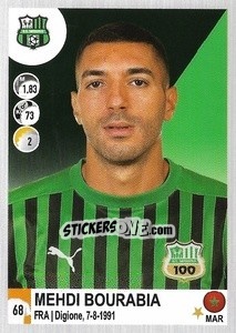 Figurina Mehdi Bourabia - Calciatori 2020-2021 - Panini