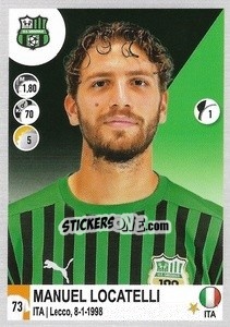 Sticker Manuel Locatelli - Calciatori 2020-2021 n. 464 - Panini