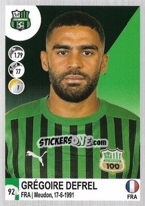 Sticker Grégoire Defrel - Calciatori 2020-2021 - Panini