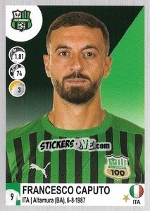 Figurina Francesco Caputo - Calciatori 2020-2021 - Panini