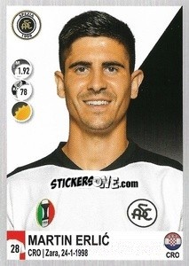 Sticker Martin Erlic - Calciatori 2020-2021 - Panini