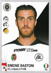 Figurina Simone Bastoni - Calciatori 2020-2021 - Panini