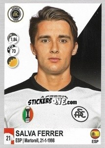 Figurina Salvador Ferrer - Calciatori 2020-2021 - Panini