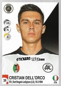 Cromo Cristian Dell'Orco - Calciatori 2020-2021 - Panini