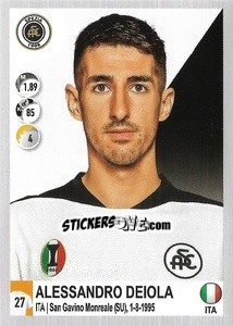 Sticker Alessandro Deiola - Calciatori 2020-2021 - Panini