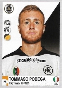 Sticker Tommaso Pobega - Calciatori 2020-2021 - Panini
