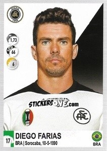 Cromo Diego Farias - Calciatori 2020-2021 - Panini