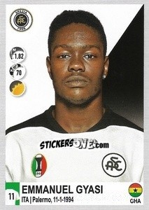 Sticker Emmanuel Gyasi - Calciatori 2020-2021 - Panini