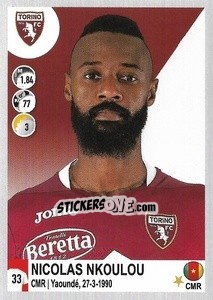 Sticker Nicolas N'Koulou - Calciatori 2020-2021 - Panini