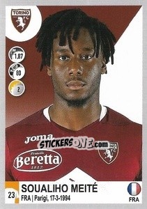 Figurina Soualiho Meïté - Calciatori 2020-2021 - Panini