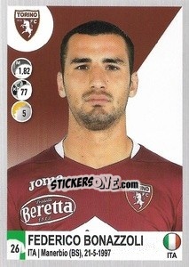 Cromo Federico Bonazzoli - Calciatori 2020-2021 - Panini