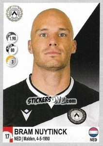 Cromo Bram Nuytinck - Calciatori 2020-2021 - Panini