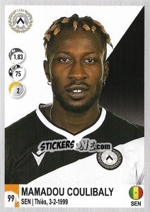 Figurina Mamadou Coulibaly - Calciatori 2020-2021 - Panini