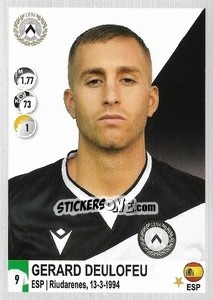 Sticker Gerard Deulofeu - Calciatori 2020-2021 n. 548 - Panini