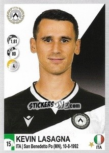 Figurina Kevin Lasagna - Calciatori 2020-2021 - Panini