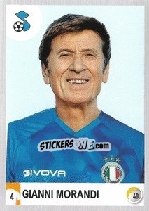 Figurina Gianni Morandi - Calciatori 2020-2021 - Panini