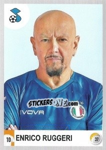 Sticker Enrico Ruggeri - Calciatori 2020-2021 - Panini