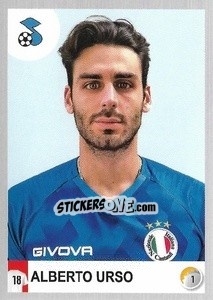 Cromo Alberto Urso - Calciatori 2020-2021 - Panini