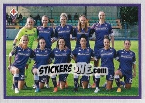 Sticker Fiorentina Women's - Calciatori 2020-2021 - Panini