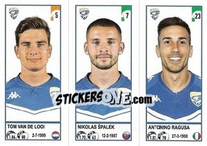 Figurina Tom van de Looi / Nikolas Špalek / Antonino Ragusa - Calciatori 2020-2021 - Panini