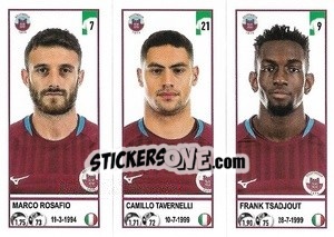 Sticker Marco Rosafio / Camillo Tavernelli / Frank Tsadjout