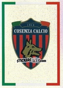 Sticker Cosenza (Scudetto) - Calciatori 2020-2021 - Panini