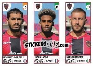 Sticker Mohamed Bahlouli / Ihsan Sacko / Mirko Carretta