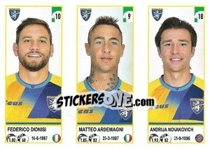 Cromo Federico Dionisi / Matteo Ardemagni / Andrija Novakovich - Calciatori 2020-2021 - Panini