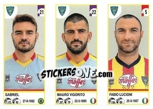 Cromo Gabriel / Mauro Vigorito / Fabio Lucioni - Calciatori 2020-2021 - Panini