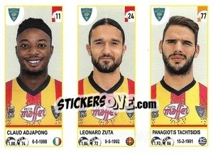 Figurina Claud Adjapong / Leonard Žuta / Panagiōtis Tachtsidis - Calciatori 2020-2021 - Panini