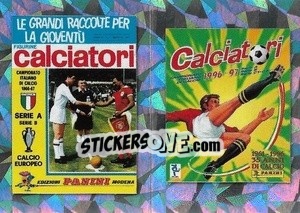 Sticker Cover 1966-67 / Cover 1996-97 - Calciatori 2020-2021 - Panini