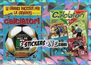 Sticker Cover 1967-68 / Cover 1997-98 - Calciatori 2020-2021 - Panini