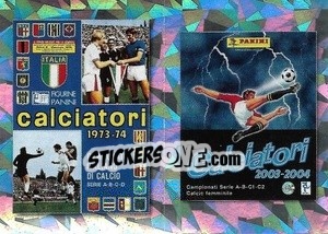 Figurina Cover 1973-74 / Cover 2003-04 - Calciatori 2020-2021 - Panini