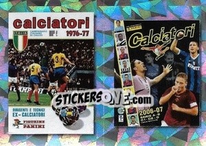 Sticker Cover 1976-77 / Cover 2006-07 - Calciatori 2020-2021 - Panini