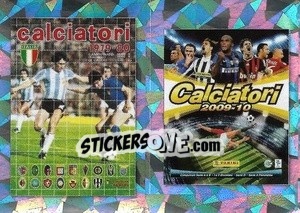 Figurina Cover 1979-80 / Cover 2009-10 - Calciatori 2020-2021 - Panini