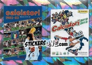 Sticker Cover 1982-83 / Cover 2012-13 - Calciatori 2020-2021 - Panini