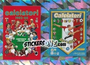 Cromo Cover 1983-84 / Cover 2013-14 - Calciatori 2020-2021 - Panini