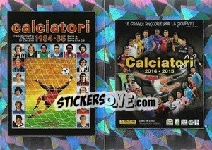 Figurina Cover 1984-85 / Cover 2014-15 - Calciatori 2020-2021 - Panini