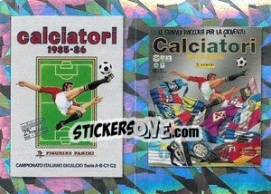 Figurina Cover 1985-86 / Cover 2015-16 - Calciatori 2020-2021 - Panini