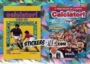 Cromo Cover 1988-89 / Cover 2018-19 - Calciatori 2020-2021 - Panini