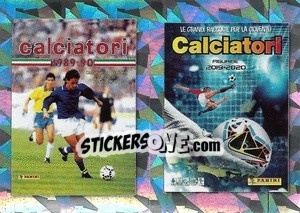 Cromo Cover 1989-90 / Cover 2019-20 - Calciatori 2020-2021 - Panini