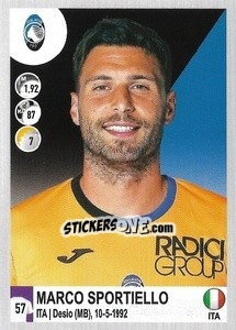 Sticker Marco Sportiello - Calciatori 2020-2021 - Panini