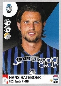 Cromo Hans Hateboer - Calciatori 2020-2021 - Panini