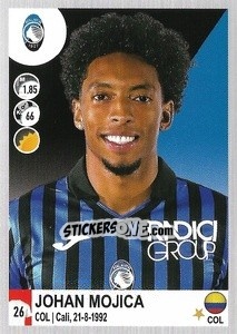 Sticker Johan Mojica - Calciatori 2020-2021 - Panini